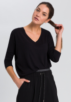 Pullover mit V-Ausschnitt