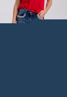 Jeans mit Zierperlen-Detail