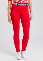 Jerseyhose mit Schriftbündchen