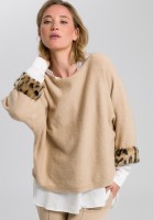 Pullover mit Leoparden-Applikation