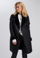 Mantel aus Fellimitat