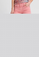 5-Pocket mit aufgenähtem Metalllogo