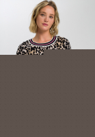 Pullover im Leopardendruck