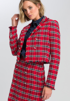 Blazer im Tweed-Style