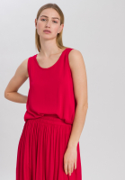 Top aus fließendem Satin