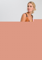 A-Linien-Kleid mit Blumendruck