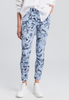 Hose mit floralem Print