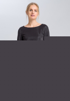 Kleid aus Metallic-Jersey