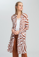 Meshjacke mit Tiger-Allovermuster