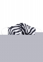 Mund-Nasen-Maske im Zebra-Design