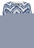 Longpullover mit Alloverprint