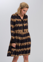 Kleid mit Batikstreifen