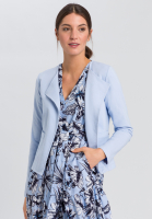 Jerseyjacke mit offen fallendem Kragen