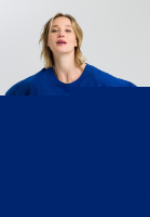 Oversize Pullover mit Ottomanstruktur