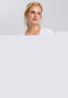 Basicshirt mit kurzen Ärmeln
