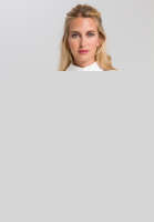 Bluse mit Rollkragen