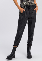Jogpants in Leder-Optik