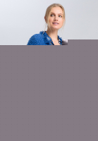 Strickjacke mit Fransenkanten