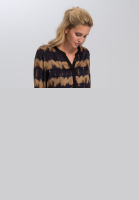 Kleid mit Batikstreifen