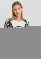 Sweatjacke im auffälligen Animalprint