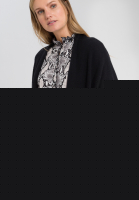 Strickjacke im Poncho-Stil
