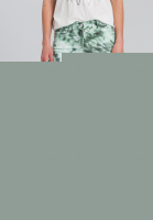 5-Pocket im Batikprint mit Seitenband