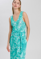 Jerseykleid mit Animal-Alloverprint