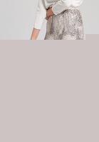 Rock mit Animalprint