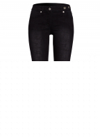 Skinny Jeans mit Lurexstreifen