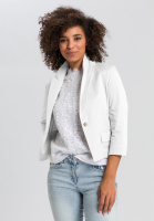 Einknopfblazer mit steigendem Revers