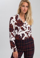 Bluse mit Blumendruck