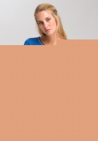Blusenshirt mit Metallketten-Stickerei