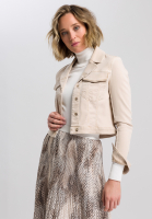 Jeansjacke mit Metallknöpfen