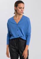 Basicstrickjacke im Cardiganstil
