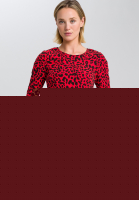 Kleid mit Leoparden-Druck