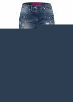 Loose Jeans mit Stars Features