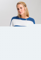 Pullover mit Blockstreifen