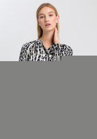 Bluse mit auffälligem Animalprint