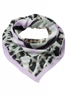 Quadratisches Tuch mit auffälligem Animalprint